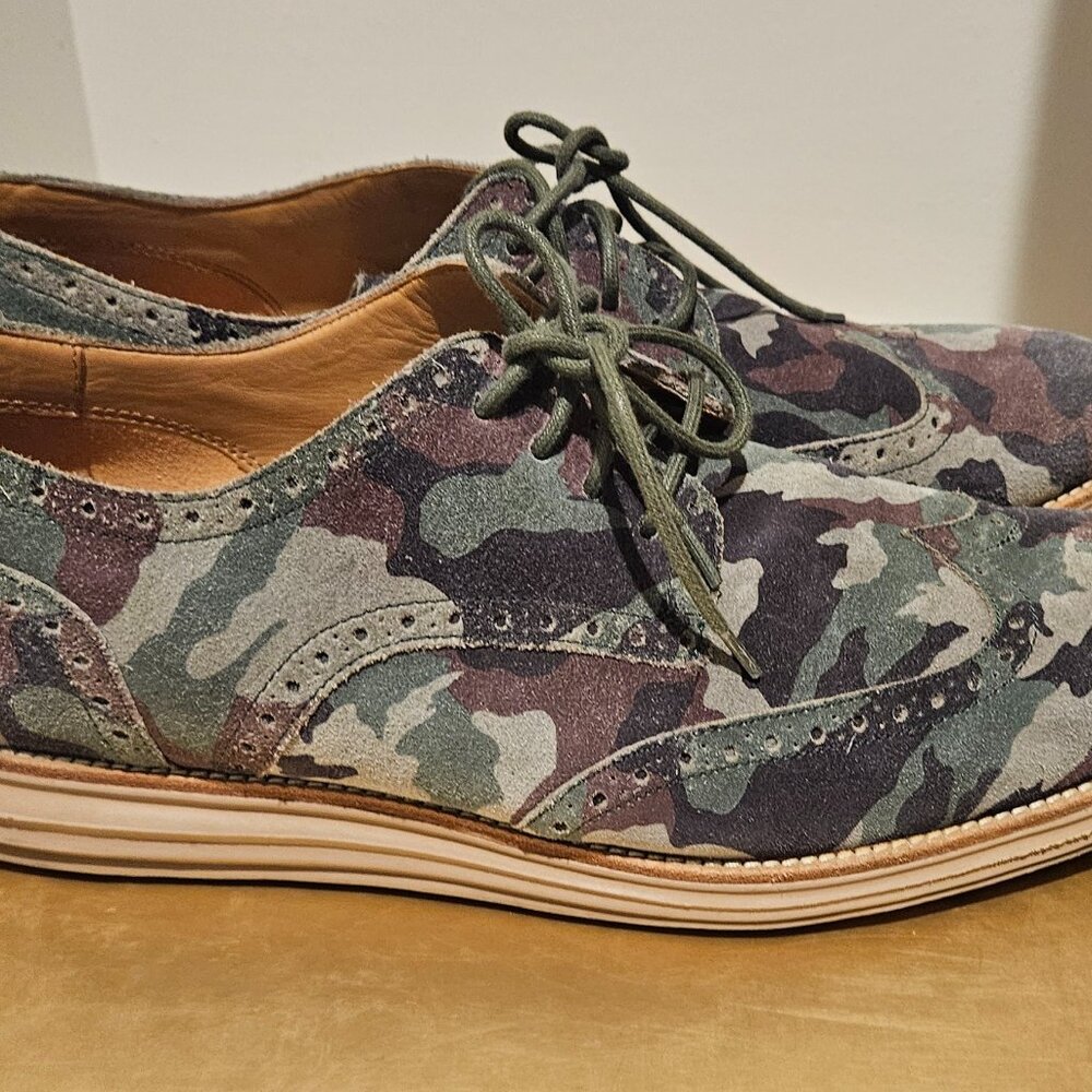 Men's Cole Haan Camo Oxford Size 13